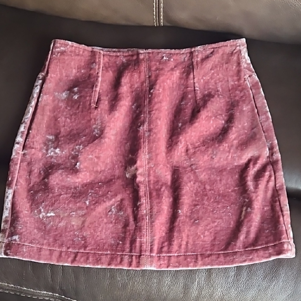 Topshop Pink Mini Pencil Skirt Casual